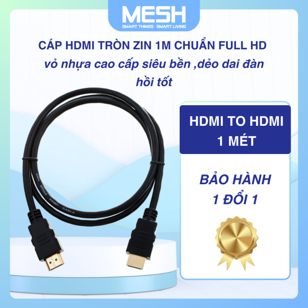 Dây Cáp HDMI to HDMI dài 1m