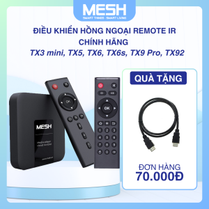 Điều khiển hồng ngoại Remote IR chính hãng TX3 mini, TX5, TX6, TX6s, TX9 Pro, TX92